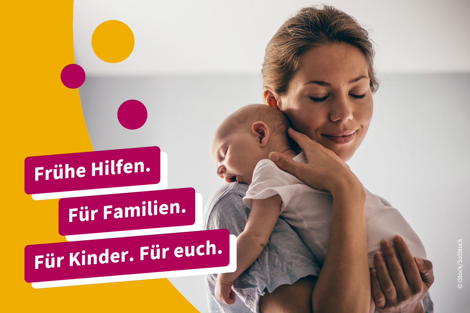 Mama mit Baby.